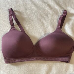 Warners maroon bra